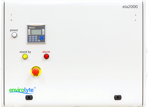 ELA type of anolyte generators