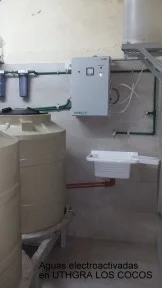 Envirolyte generator, filtration housings and solution tanks at Hotel UTHGRA Los Cocos